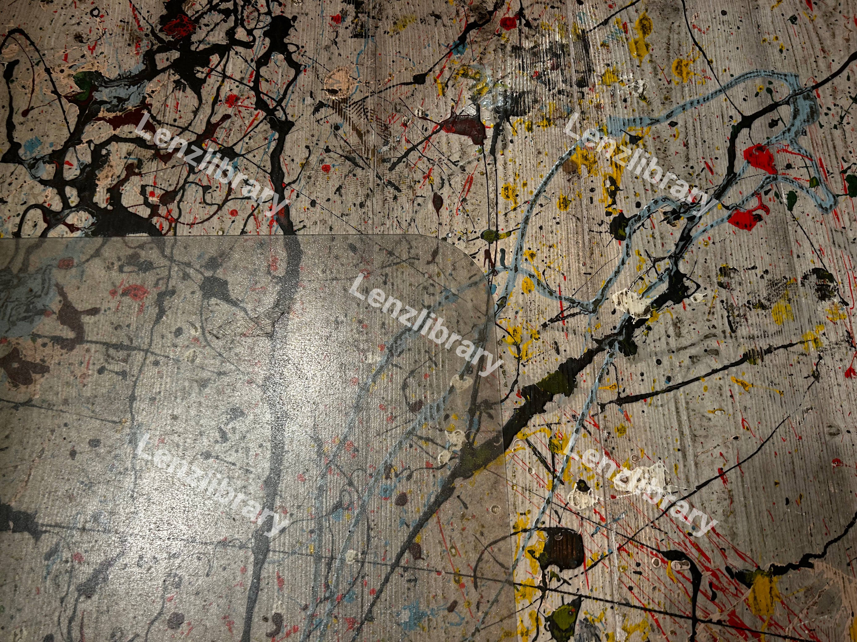 Splattered Paint